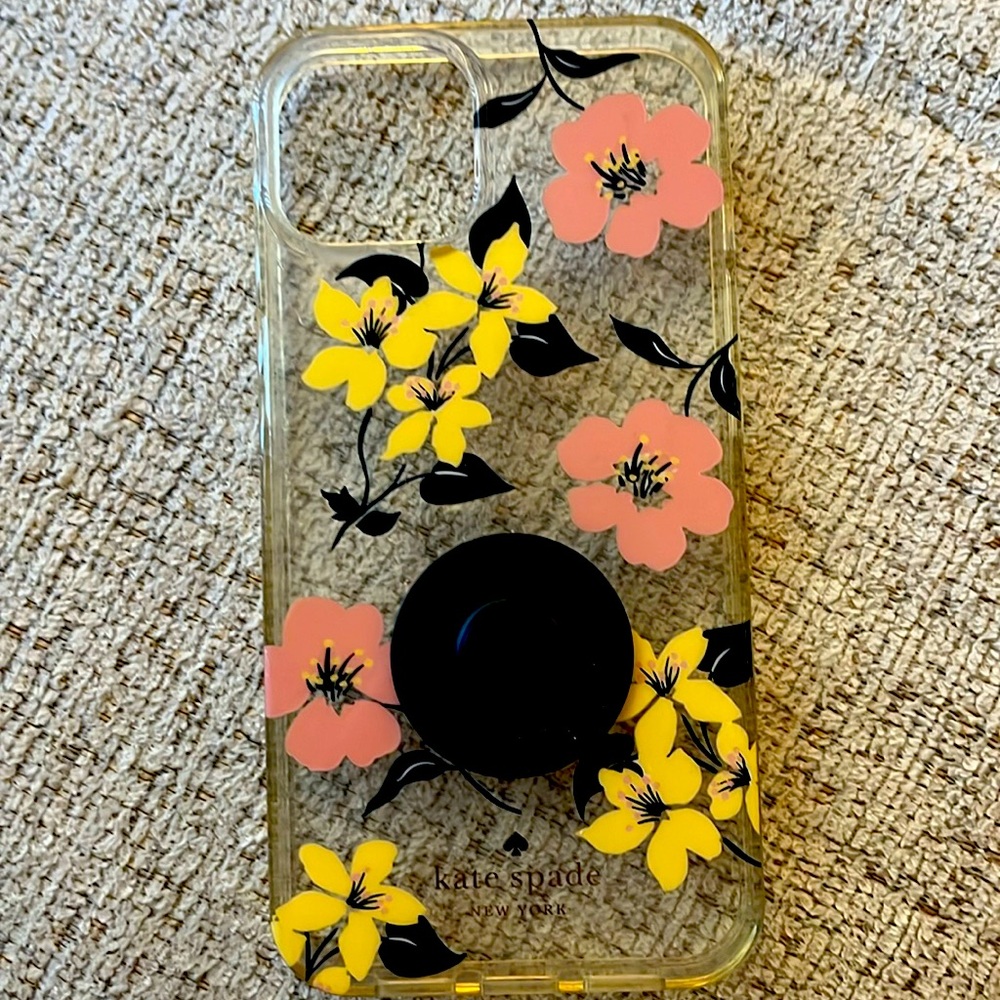 Used Kate Spade iPhone 13 cell phone case.